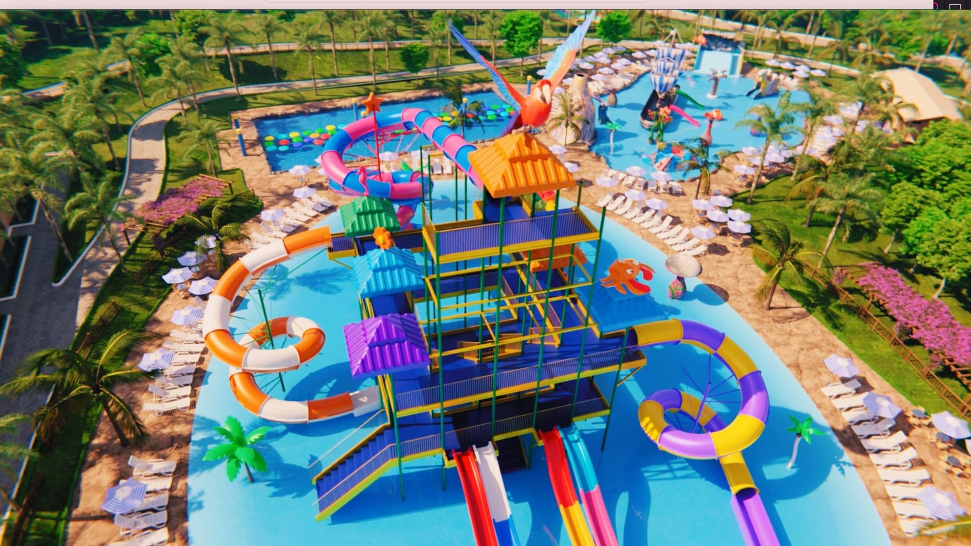 Aquabeat em Confins MG, parque aquático próximo ao Manga e Prosa